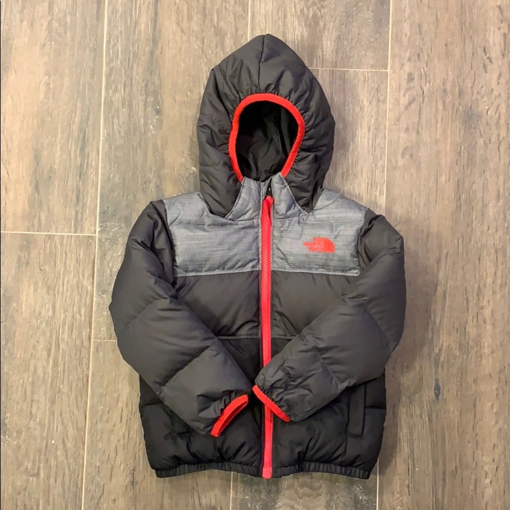 North Face Jacket down jacket 550 fill, reversible 3T Moondoggy black & grey